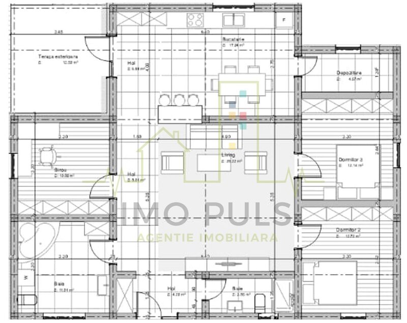 Sacalaz, casa individuala, 2 fronturi mari cu 2 porti de acces auto
